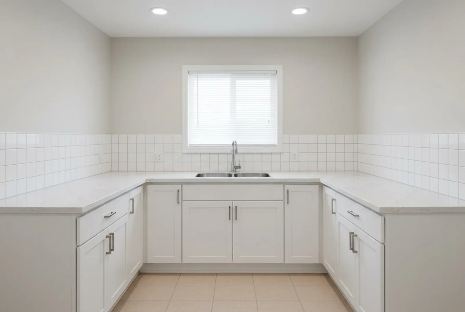 New quartz countertops in a DeBary, FL kitchen