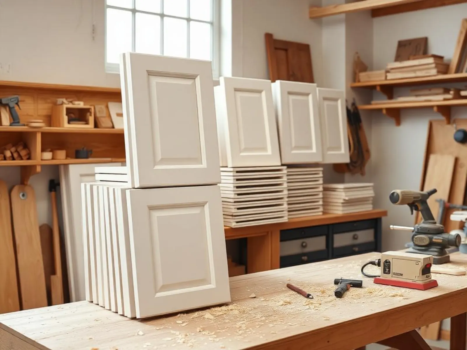 Step 3: Custom door & drawer-front build