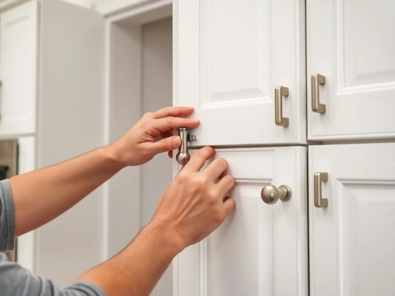 Step 5: Install soft-close hinges, slides & hardware